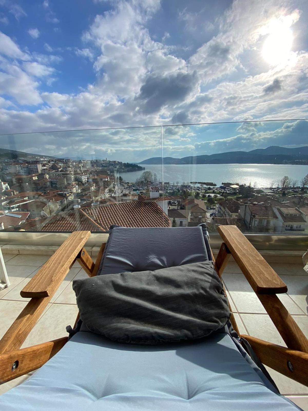 Calm Lake Balcony Kastoria Eksteriør billede